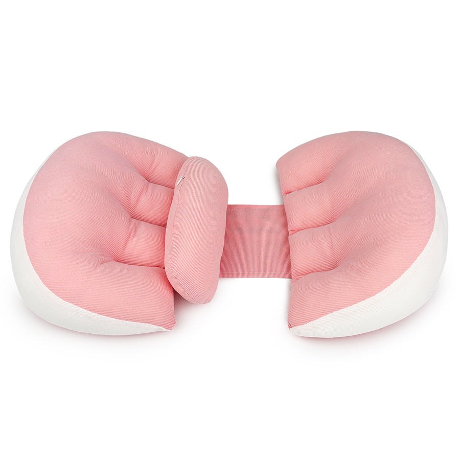 Pregnancy Side Sleeper Pillow with Waist & Belly Support