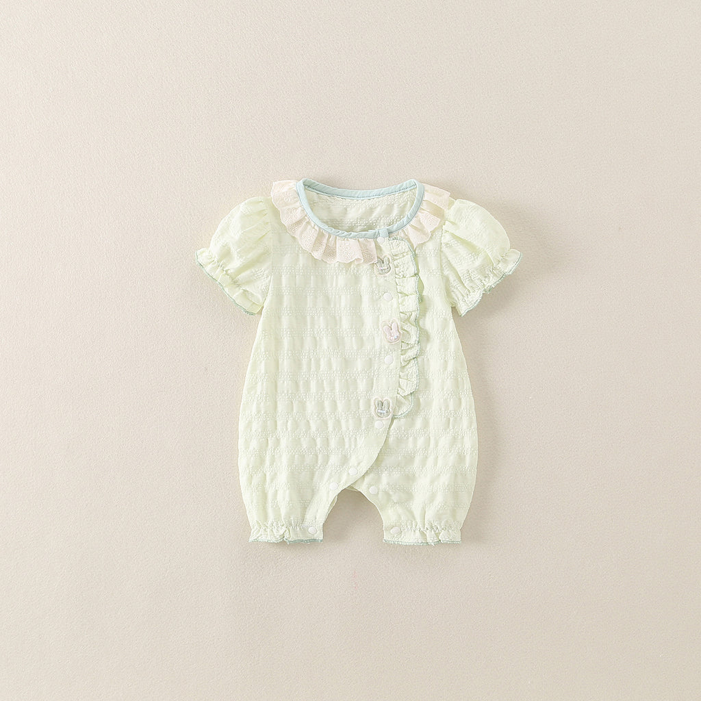 One-piece Cartoon Outfit for Baby Girls