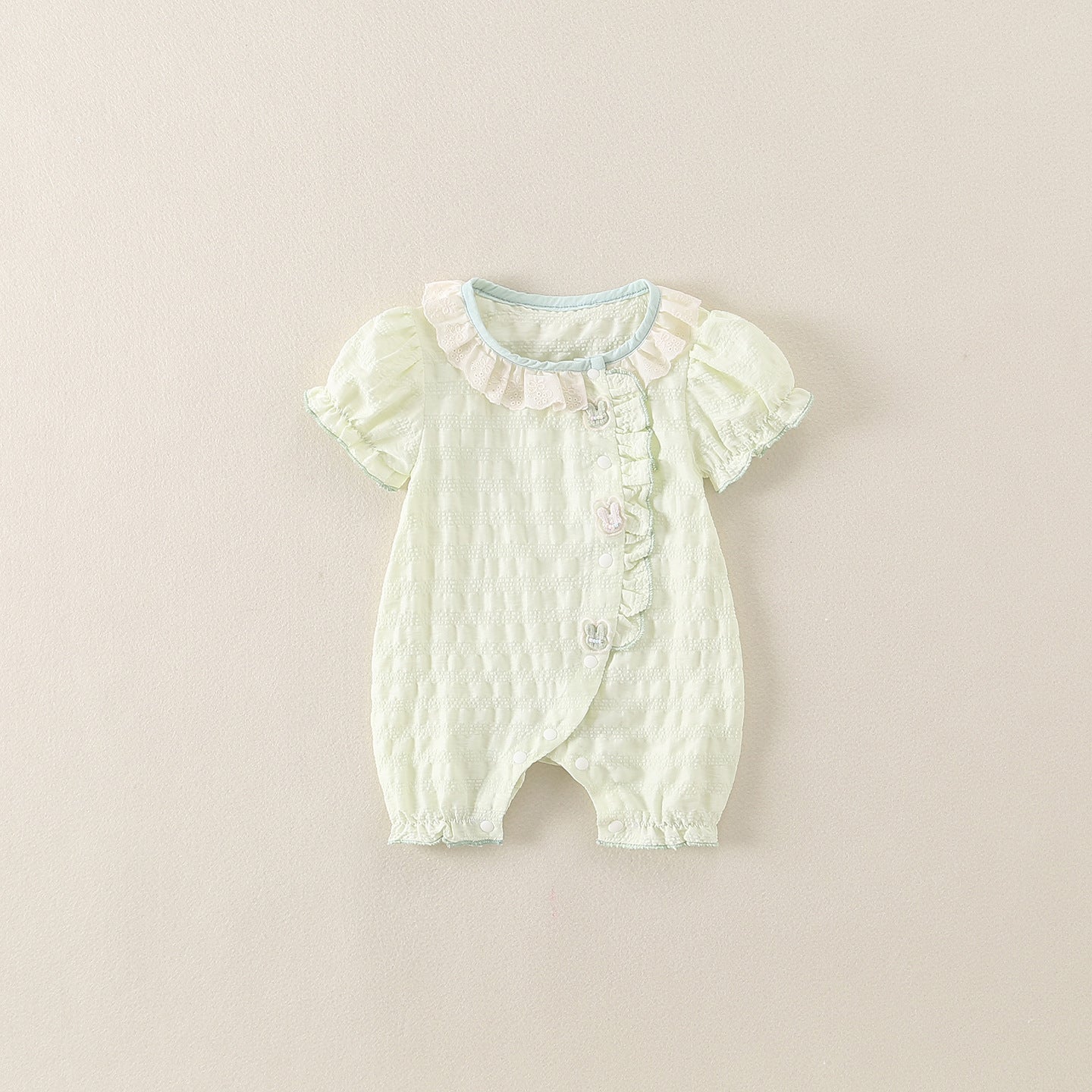 One-piece Cartoon Outfit for Baby Girls