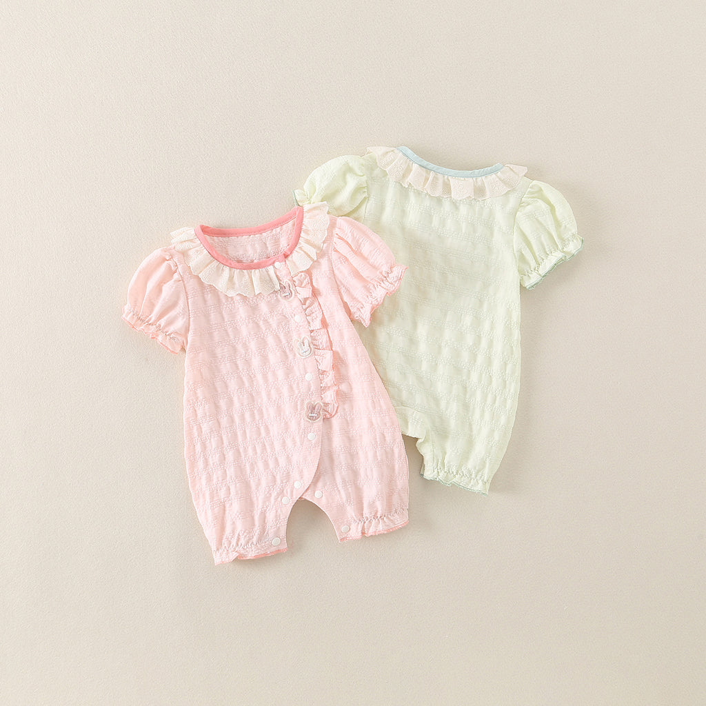 One-piece Cartoon Outfit for Baby Girls