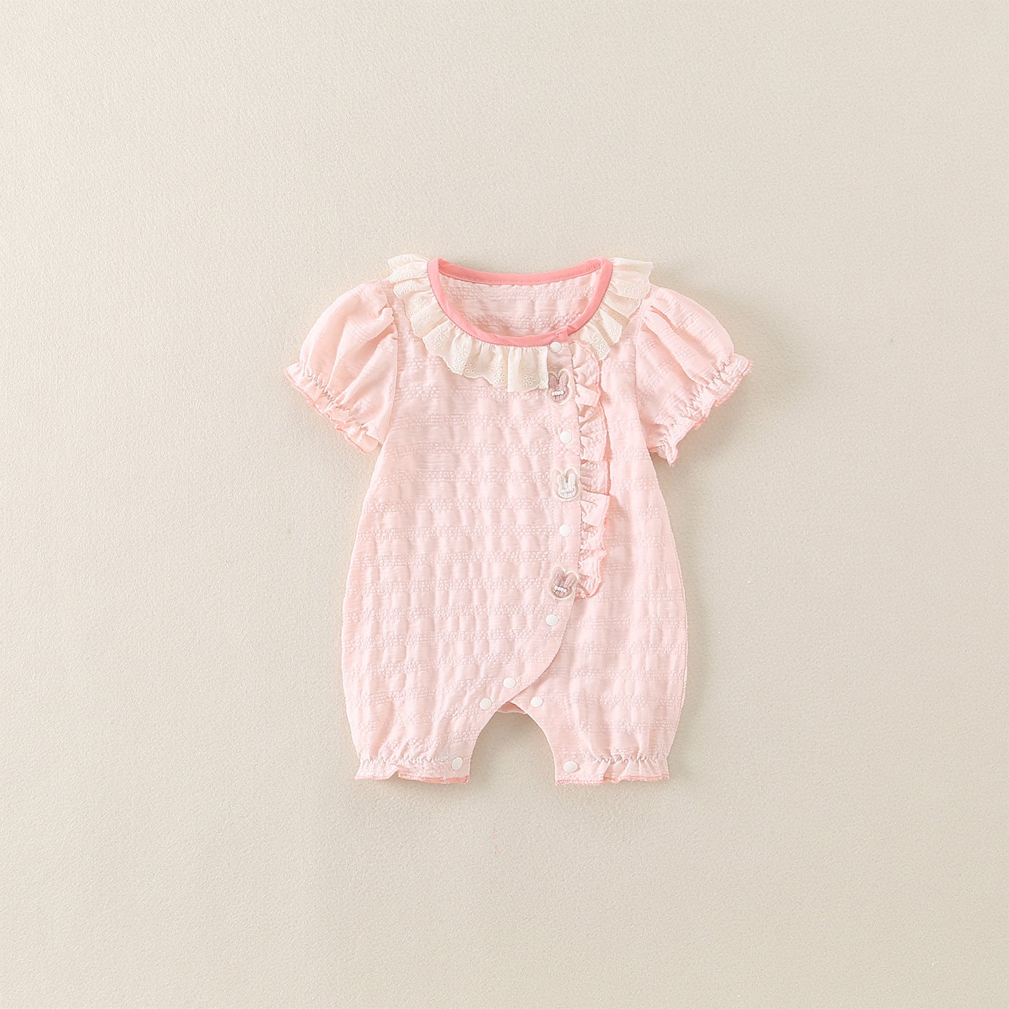One-piece Cartoon Outfit for Baby Girls