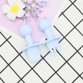MyKids-USA® Baby Bear Pattern Complementary Food Training Lovely Silicone Spoon Fork Sets